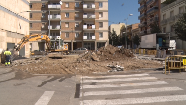 Comença la reforma integral del parc de la carretera de Camarasa