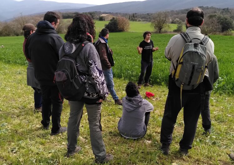 Àger dona a conèixer els seus productors locals ecològics als alumnes de l’Escola de Pastors de Catalunya