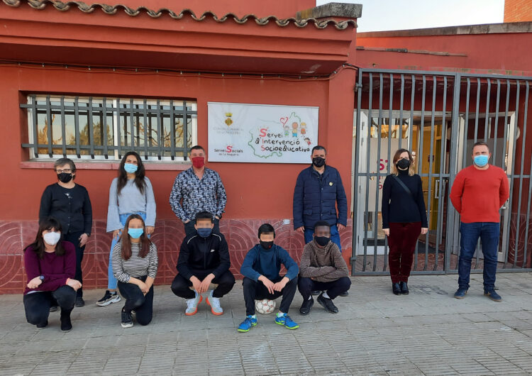 Visita al Servei d’Intervenció Socioeducativa i al projecte Àgape, Aliments Solidaris de la Noguera de Balaguer