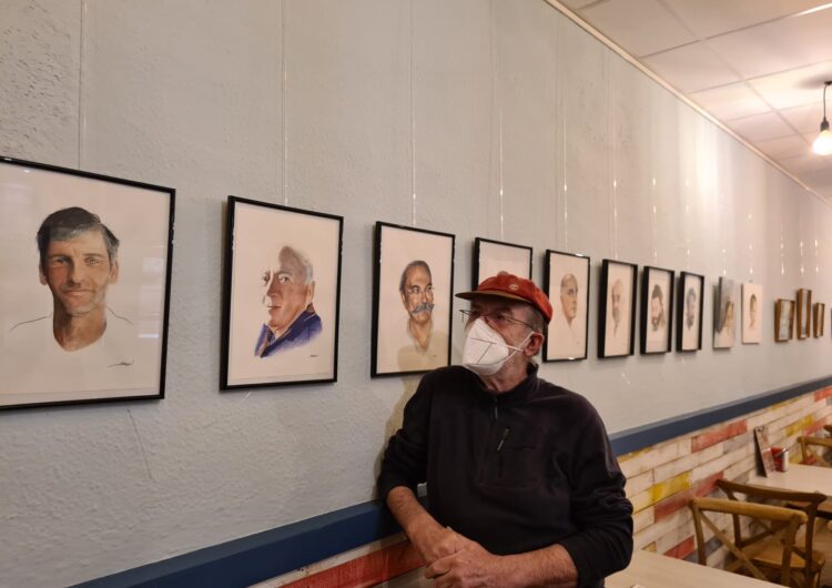 El pintor Elies Seguí exposa al bar La Sal de Balaguer