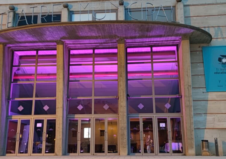 La Paeria de Balaguer il·lumina de lila alguns equipaments de la ciutat per commemorar el 8 de març