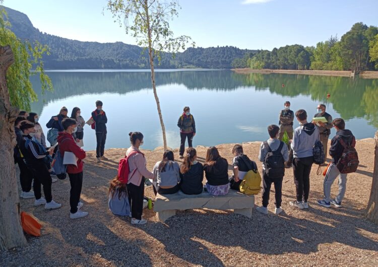 L’Institut Ciutat de Balaguer investiga el Pantà de Sant Llorenç de Montgai