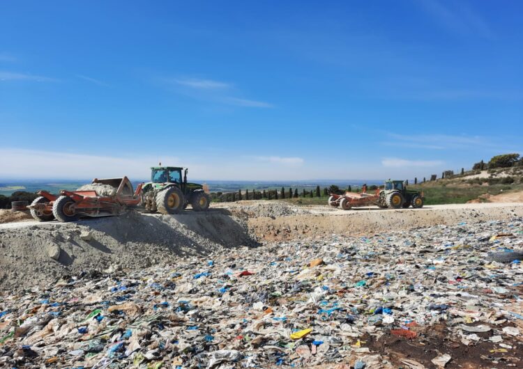 Construcció de tres dics de contenció al Dipòsit Controlat de Residus Municipals de la Noguera a Balaguer