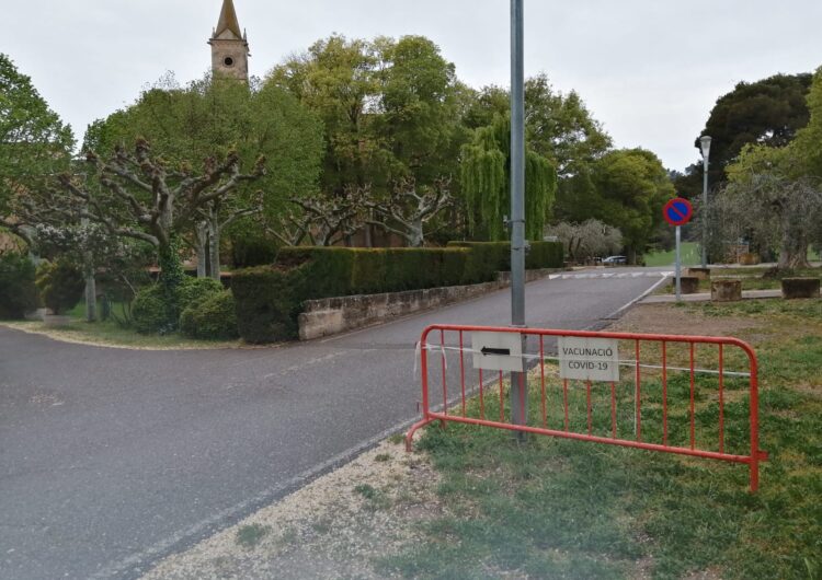 El Monestir de les Avellanes, centre de vacunació de la zona de la Noguera alta