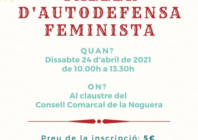 L’Oficina Jove de la Noguera posa en marxa un taller d’autodefensa feminista