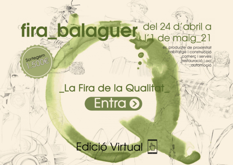 Tret de sortida a Fira Q Balaguer 2021 en format virtual