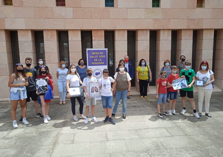 Els alumnes de sisè de primària de l’escola Alfred Potrony de Térmens guanyen el V Concurs de Cartells Antitabac