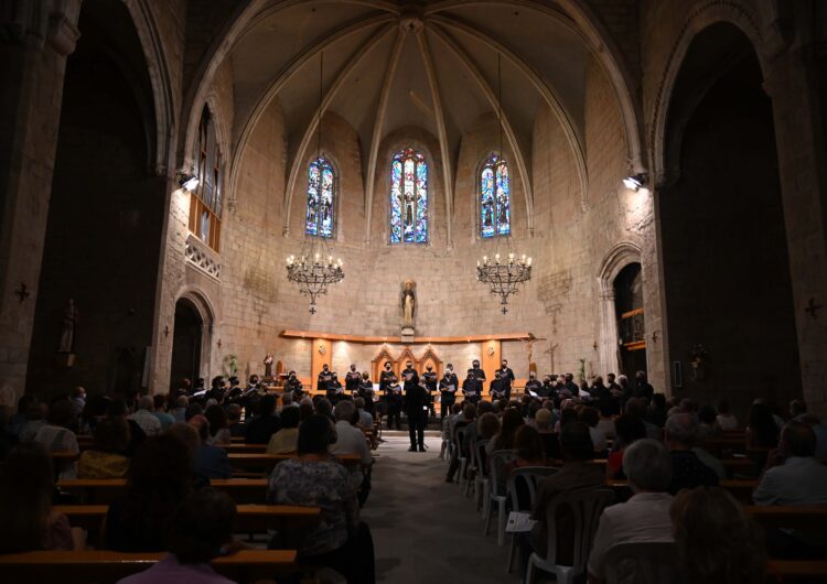 El Cor de l’Auditori Enric Granados de Lleida porta el recital “In Memoriam” a Balaguer en el marc del Juliol de Música i Poesia