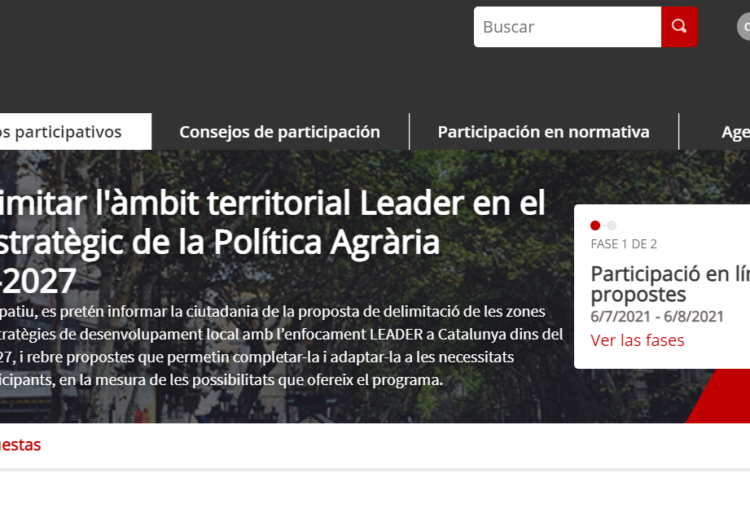 Obert el procés de participació per delimitar l’àmbit territorial Leader 2023-2027