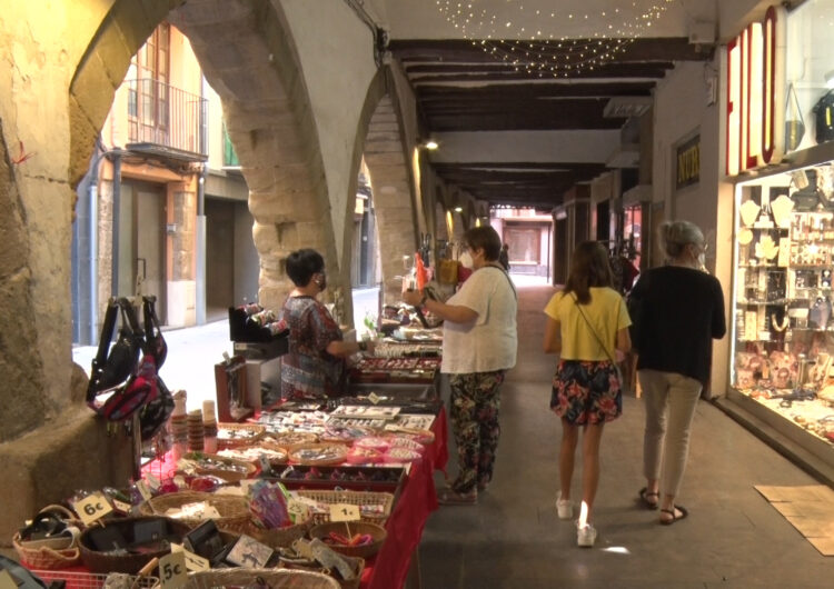 Els comerciants del Centre Històric de Balaguer, satisfets amb el “Mercat a la Fresca”