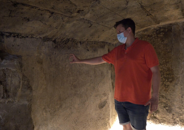 Finalitza la restauració del calabós de l’antic Palau dels ducs d’Alba amb l’aparició de nous gravats