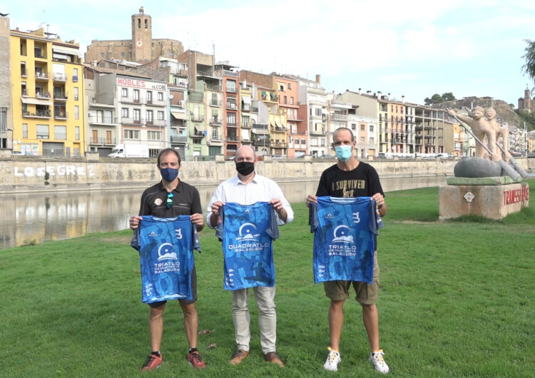 Balaguer celebra dissabte el 1r Triatló Jove amb més d’una seixantena de participants