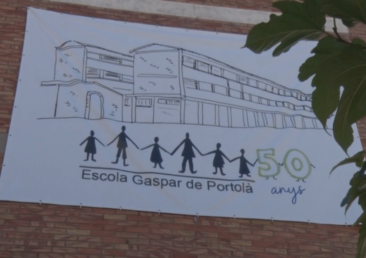 L’Escola Gaspar de Portolà presenta les activitats pel 50è aniversari del centre
