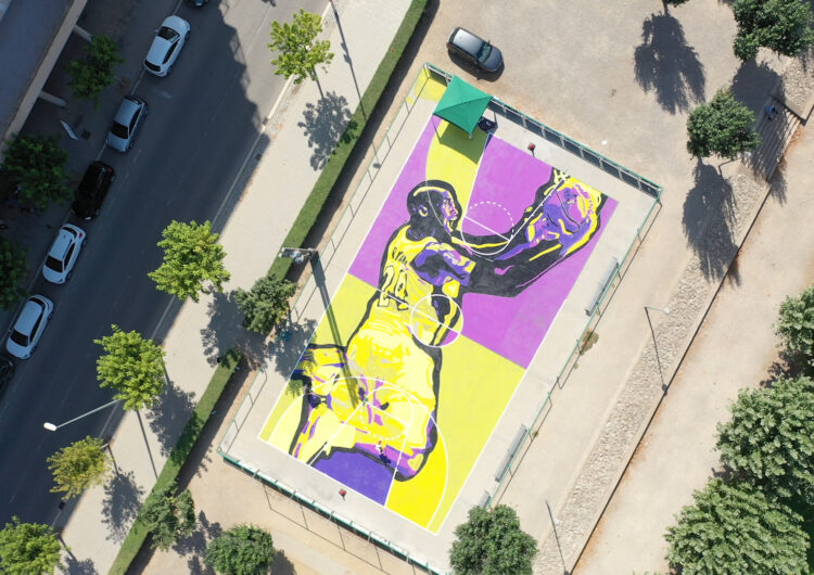 Connecti.cat: Balaguer immortalitza la figura de Kobe Bryant