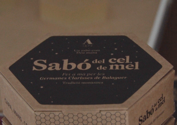 “Sabó del cel, sabó de mel”, el nou producte de les Germanes Clarisses del Convent del Sant Crist de Balaguer