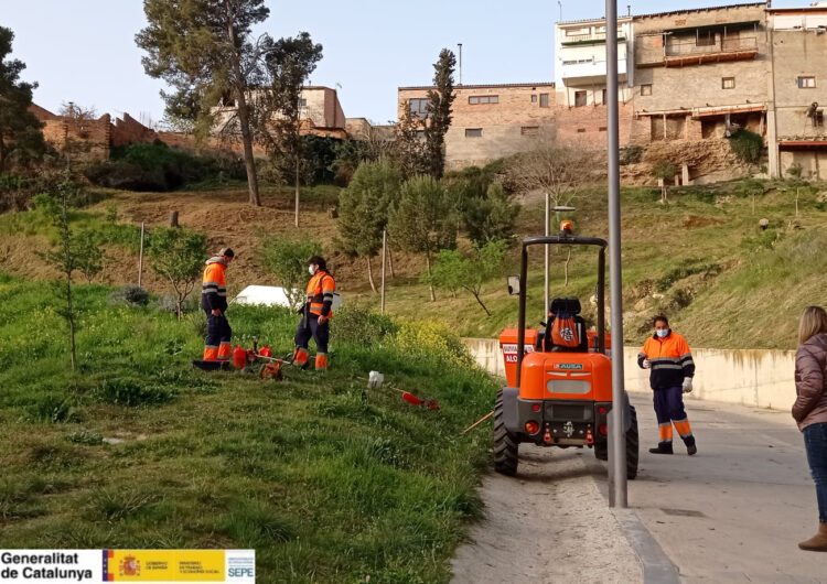 El projecte Treballa als Barris de l’any 2020 crea un total de 26 llocs de treball