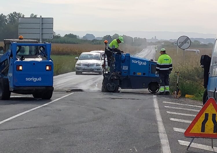 L’Ajuntament de Térmens inicia les obres d’arranjament del camí que duu a Bellvís