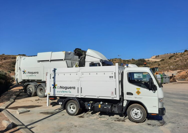 Incorporació d’un camió nou al servei de recollida de voluminosos del Consell Comarcal de la Noguera