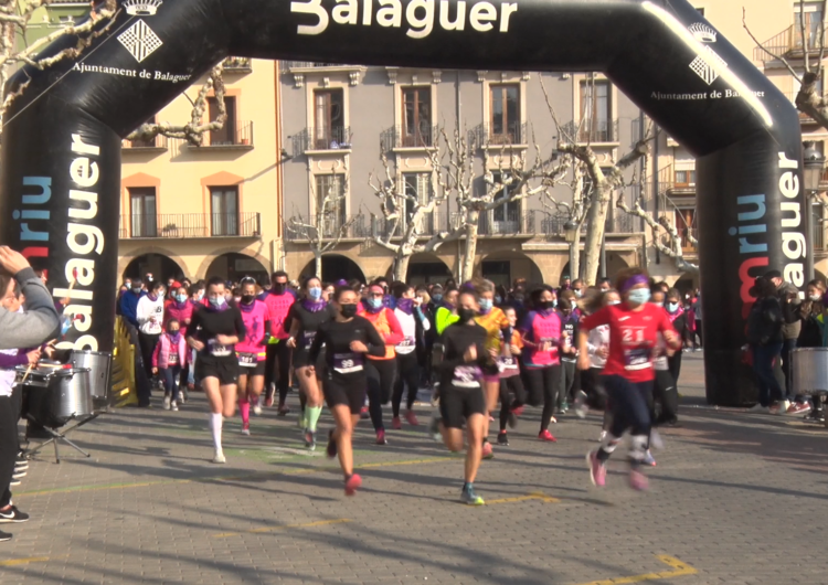Balaguer es reivindica amb la Cursa de la Dona