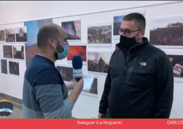 Connecta Lleida Pirineus: L’exposició del fotoperiodista balaguerí Carles Rabadà sobre el volcà de la Palma