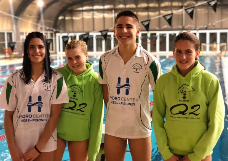 El CEN Balaguer tindrà representació diversa als Campionats de Catalunya de natació