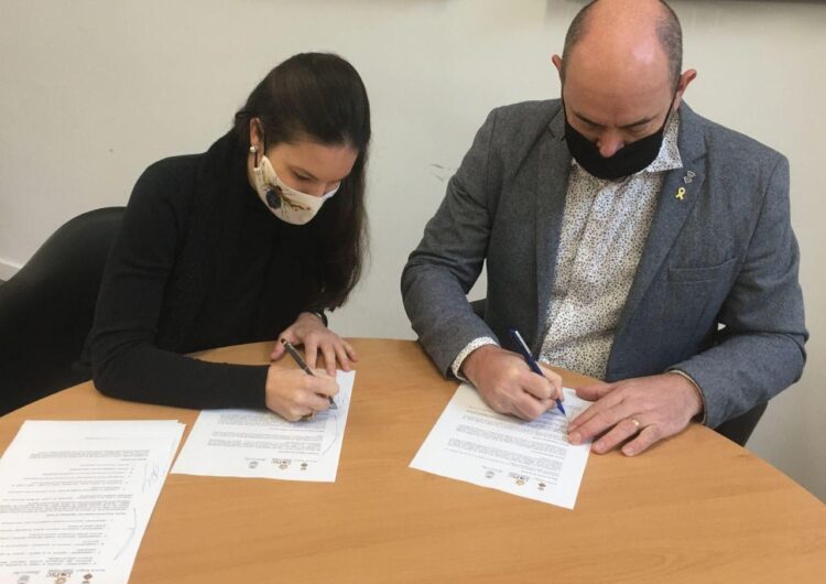 L’Ajuntament de Ponts i la Paeria de Balaguer signen un conveni per les accions de ‘Museu de Suport Territorial de la Noguera’