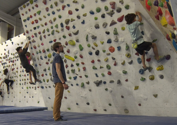 La Paeria  i el Centre Excursionista de Balaguer impulsen l’escalada entres els infants de la ciutat