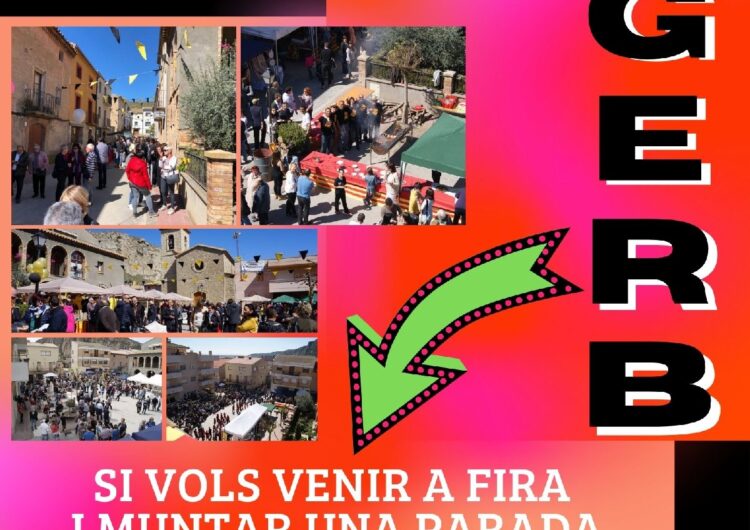 Comencen els preparatius per la VII Fira Gerb