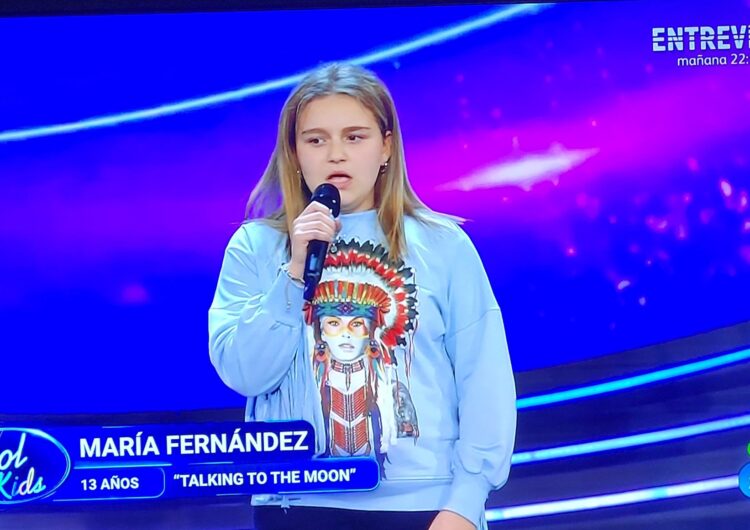 Maria Fernández s’estrena a “Idol Kids” de Telecinco