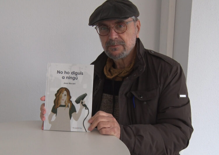 Joan Biscarri presenta la seva primera novel·la ‘No ho diguis a ningú’