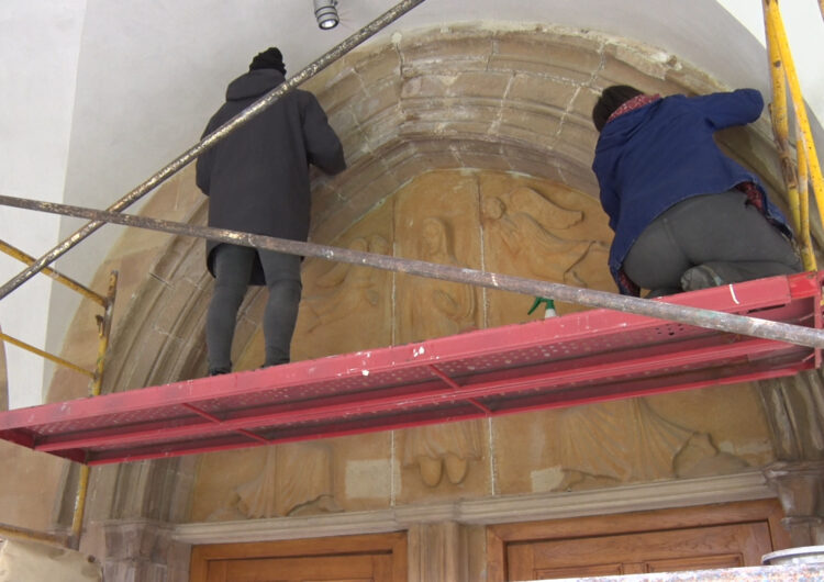 Comencen noves actuacions de restauració al Monestir de les Avellanes