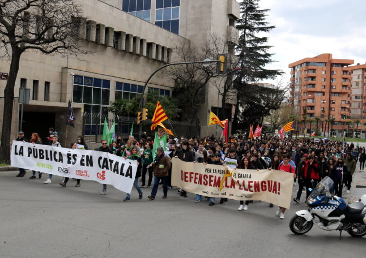Poc seguiment de la vaga d’ensenyament a Balaguer