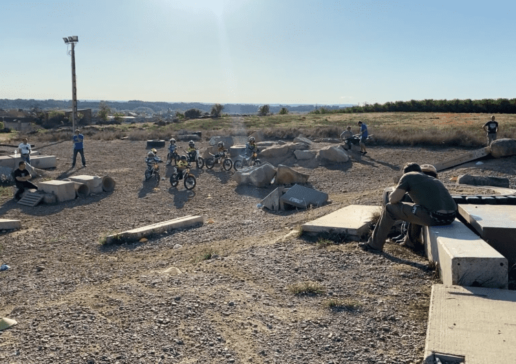 El circuit de trial de Torrelameu, un projecte d’escola consolidat