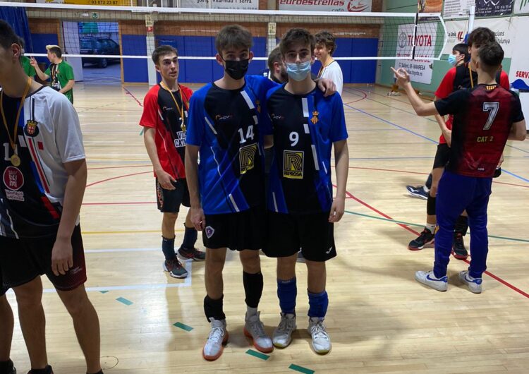 Dos jugadors del CV Balaguer participen al Campionat de Catalunya de Seleccions Territorials