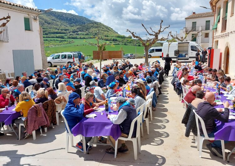 Tragó de Noguera celebra la seva Festa Major i aplega prop de 200 persones