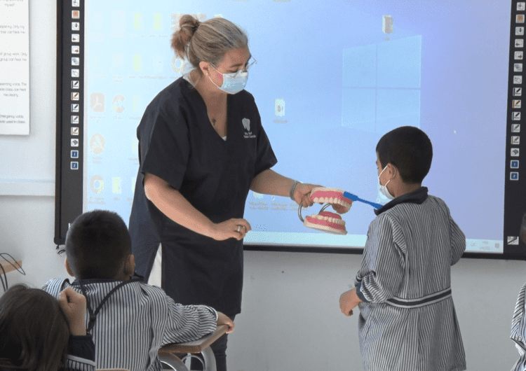 Taller d’alimentació i salut bucodental a l’Escola Pia de Balaguer