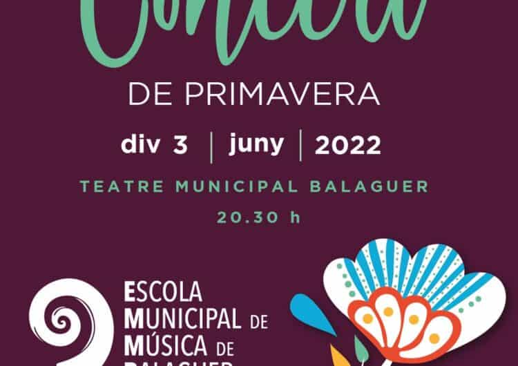 Dos-cents alumnes participaran al Concert de primavera de l’Escola Municipal de Música de Balaguer