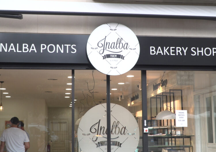 Inauguració d’una nova botiga Inalba Forn Bakery a Ponts