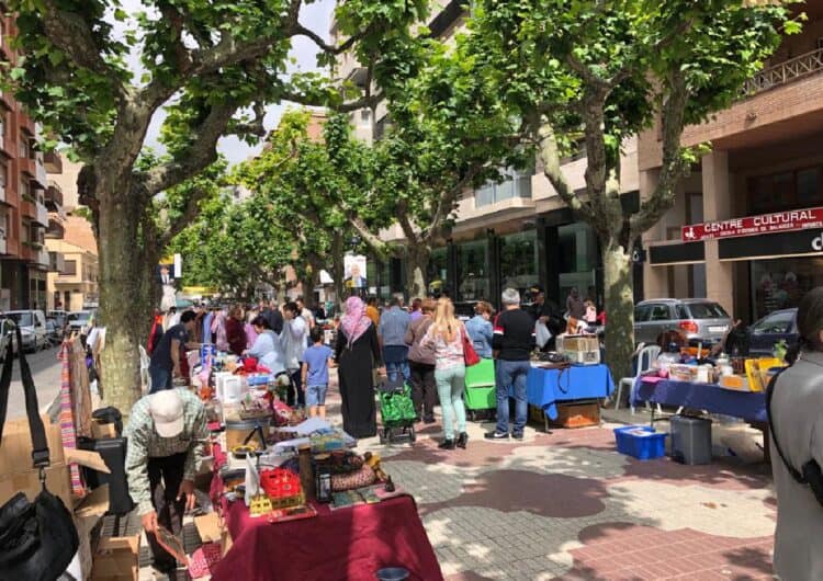 El Passeig de l’Estació acull una nova edició del ‘Mercat del Vell’