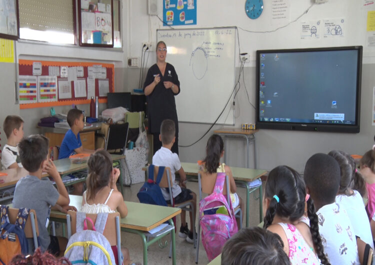 La Clínica Dental Balaguer imparteix el taller ‘Cuidem el somriure’ a l’escola Gaspar de Portolà de Balaguer