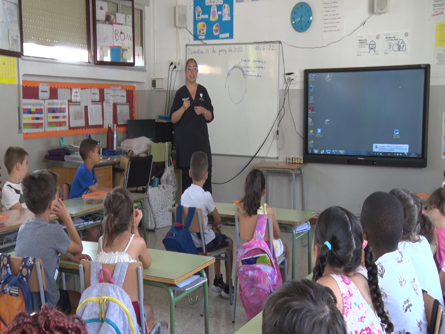 La Clínica Dental Balaguer imparteix el taller ‘Cuidem el somriure’ a l’escola Gaspar de Portolà de Balaguer
