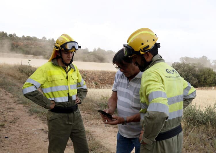 Un veí de Baldomar: “Tota la vida hem vist la zona verda i en quatre hores se’n va tot al carall”