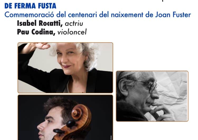 El Juliol de Música i Poesia continuarà aquest diumenge amb el concert ‘De Ferma Fusta’