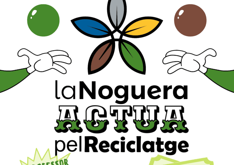 Nova campanya de conscienciació ambiental “La Noguera actua pel reciclatge”