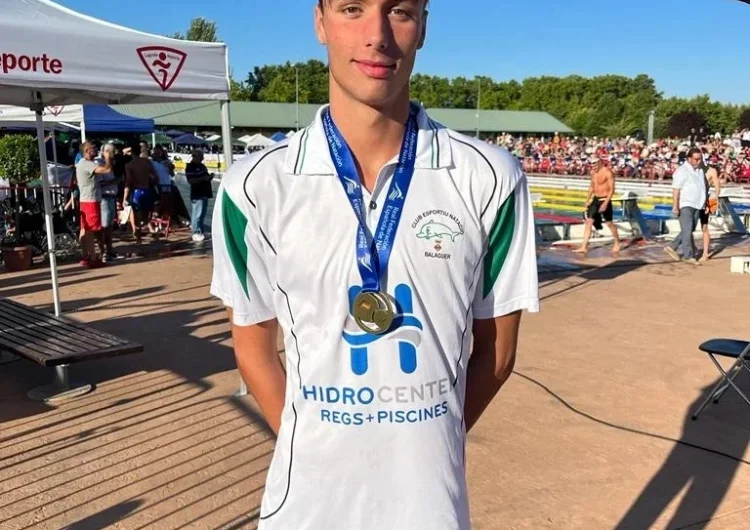 El nedador del CEN Arnau Pifarré, campió estatal infantil
