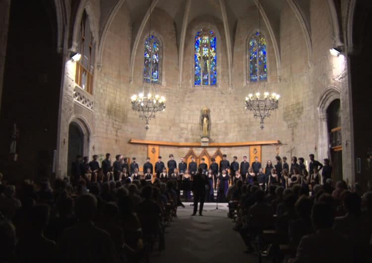 El Cor Jove de l’Orfeó Català inicia l’onzè Juliol de Música i Poesia de Balaguer