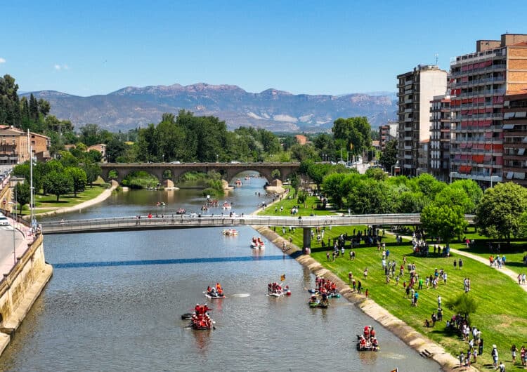 Arribada de la Transsegre a Balaguer