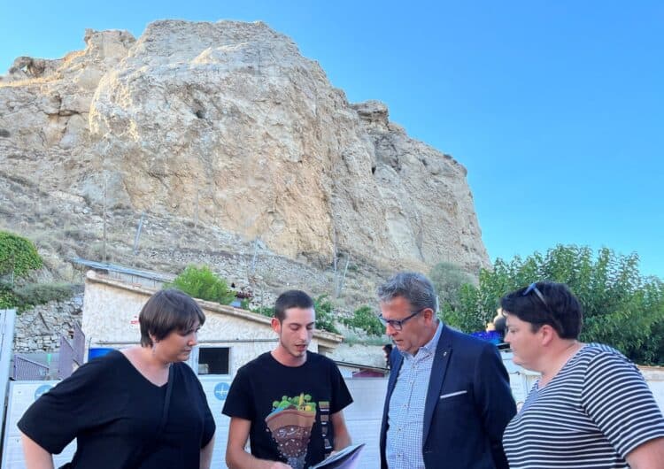 Les obres d’urgència consoliden la roca de l’Espígol que amenaçava el nucli de Gerb