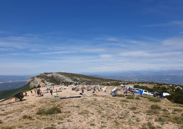 Comença el Campionat d’Ala Delta Open Àger