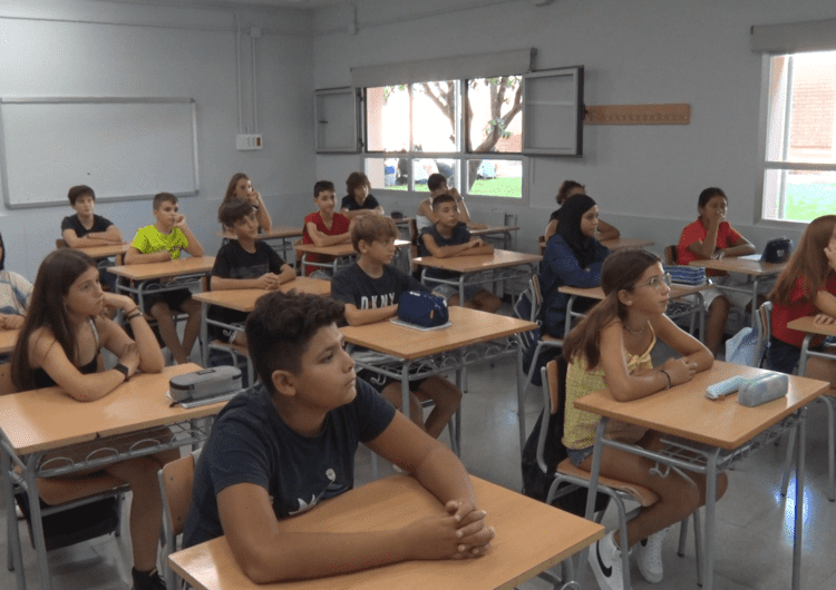 Primer dia de secundària, batxillerat i cicles del nou curs escolar a Balaguer